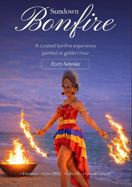 Sundown Bonfire at Canna Bali