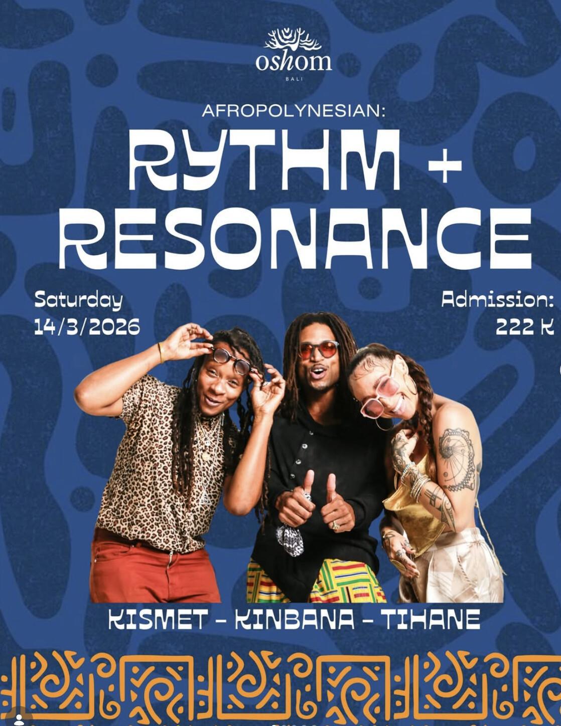 Afropolynesian at Oshom Bali