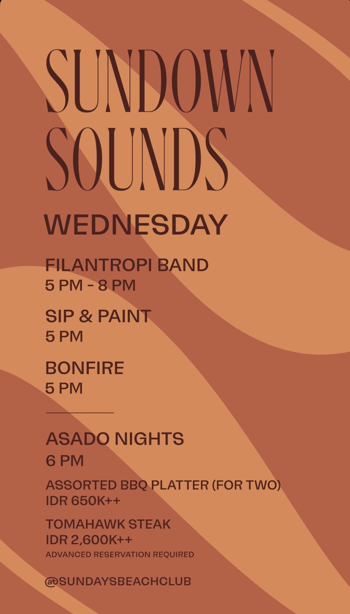 Sundown Sounds at Sundays Beach Club