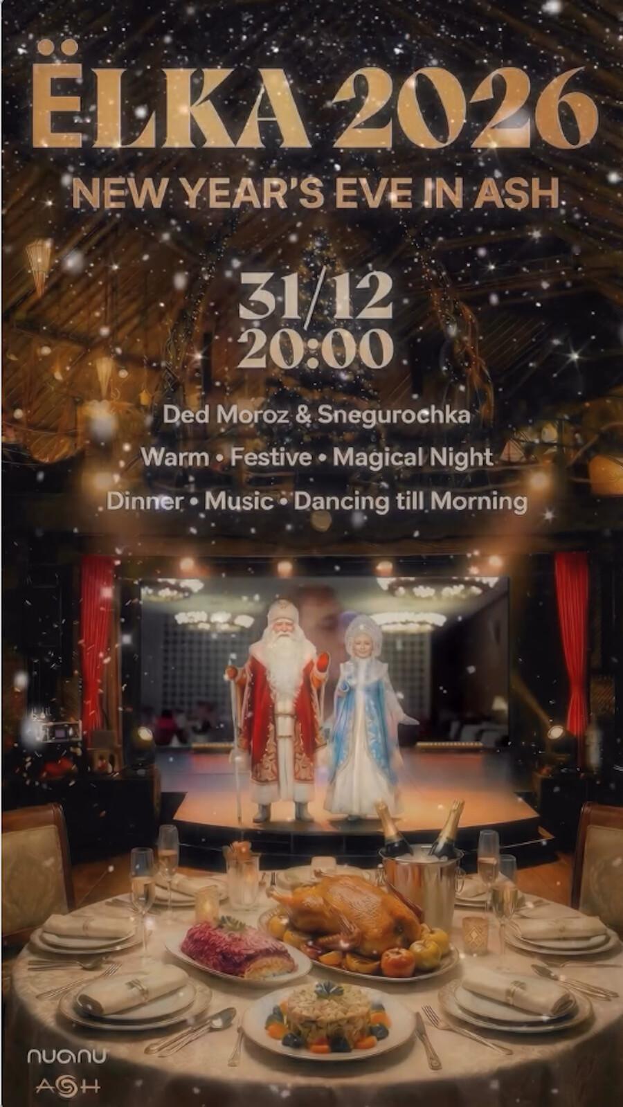 Elka 2026 NYE at Ash Nuanu Elka 2026 NYE at Ash Nuanu