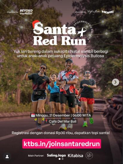 Santa Red Run at Cafe Del Mar 