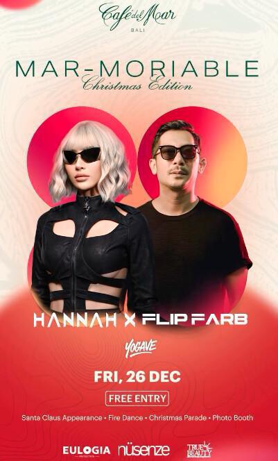 HANNAH & FLIP FARB at Cafe Del Mar 