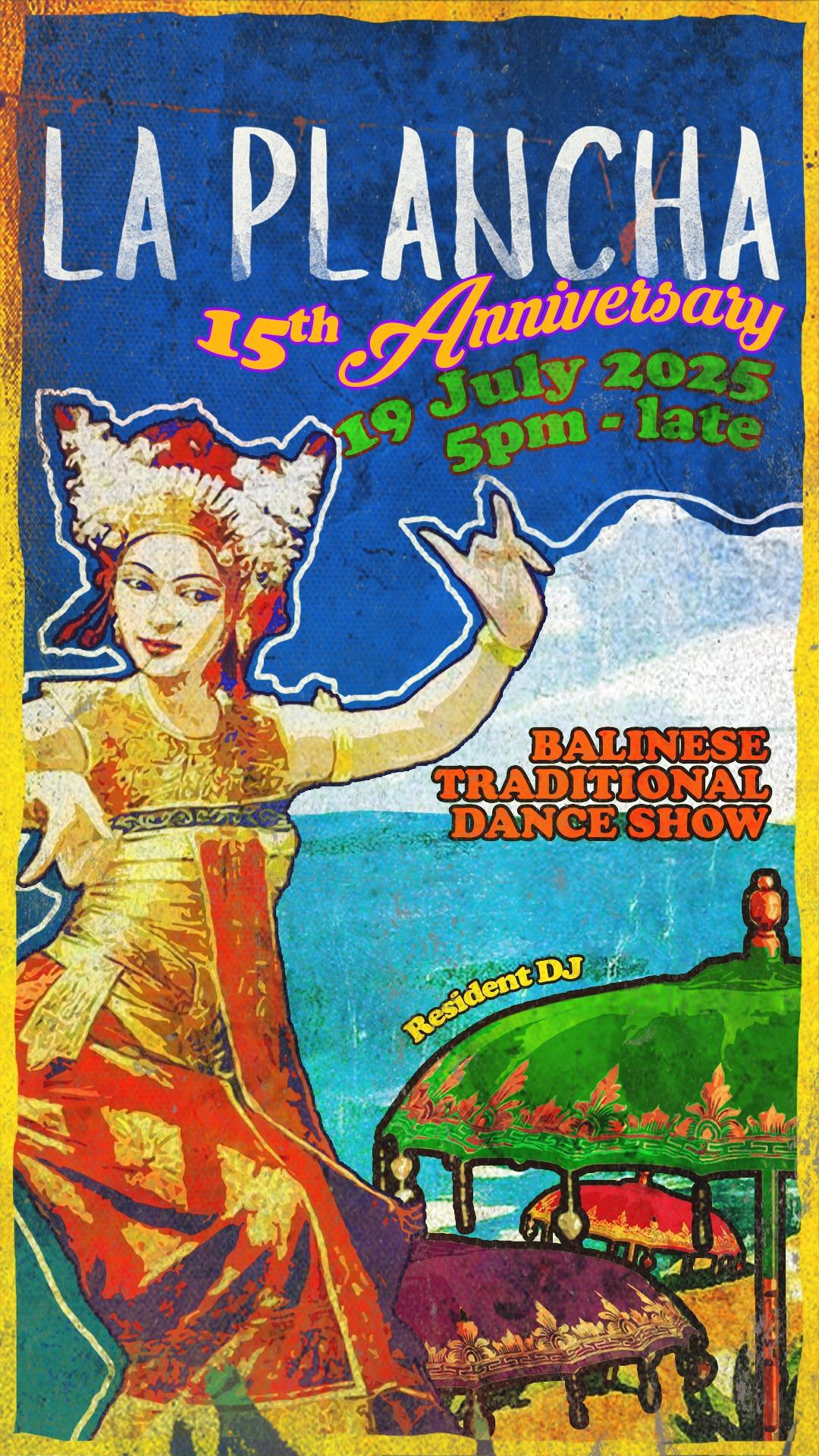 La Plancha 15th Anniversary at La Plancha Bali