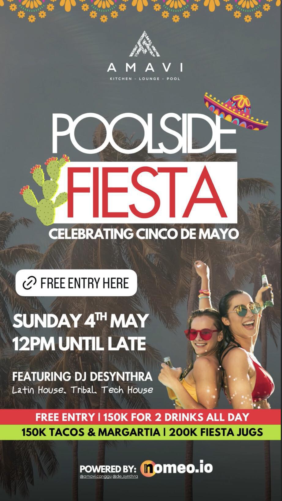 Poolside Fiesta at Amavi Bali