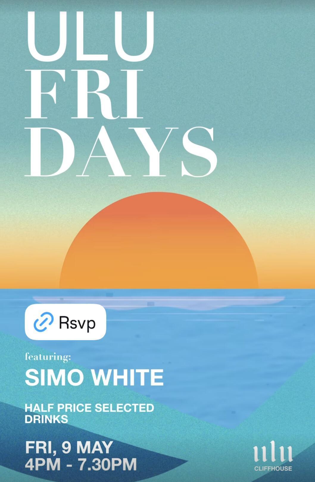 Fridays at Ulu Cliffhouse 