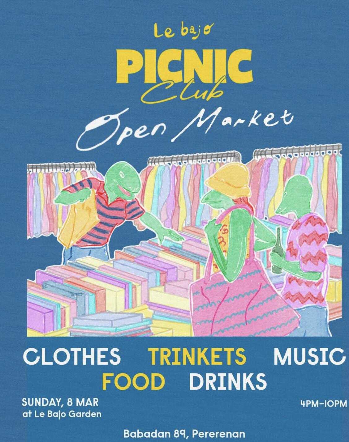 Open Market at Le Bajo Bali