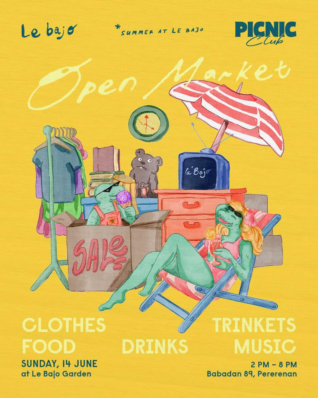 Open Market at Le Bajo Bali