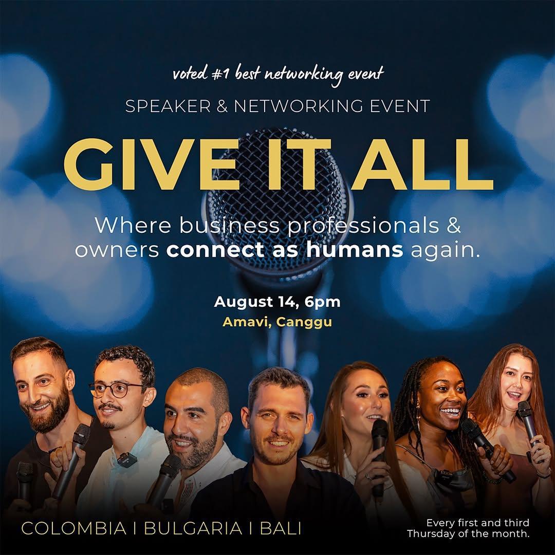 Give It All at Amavi Bali Give It All at Amavi Bali