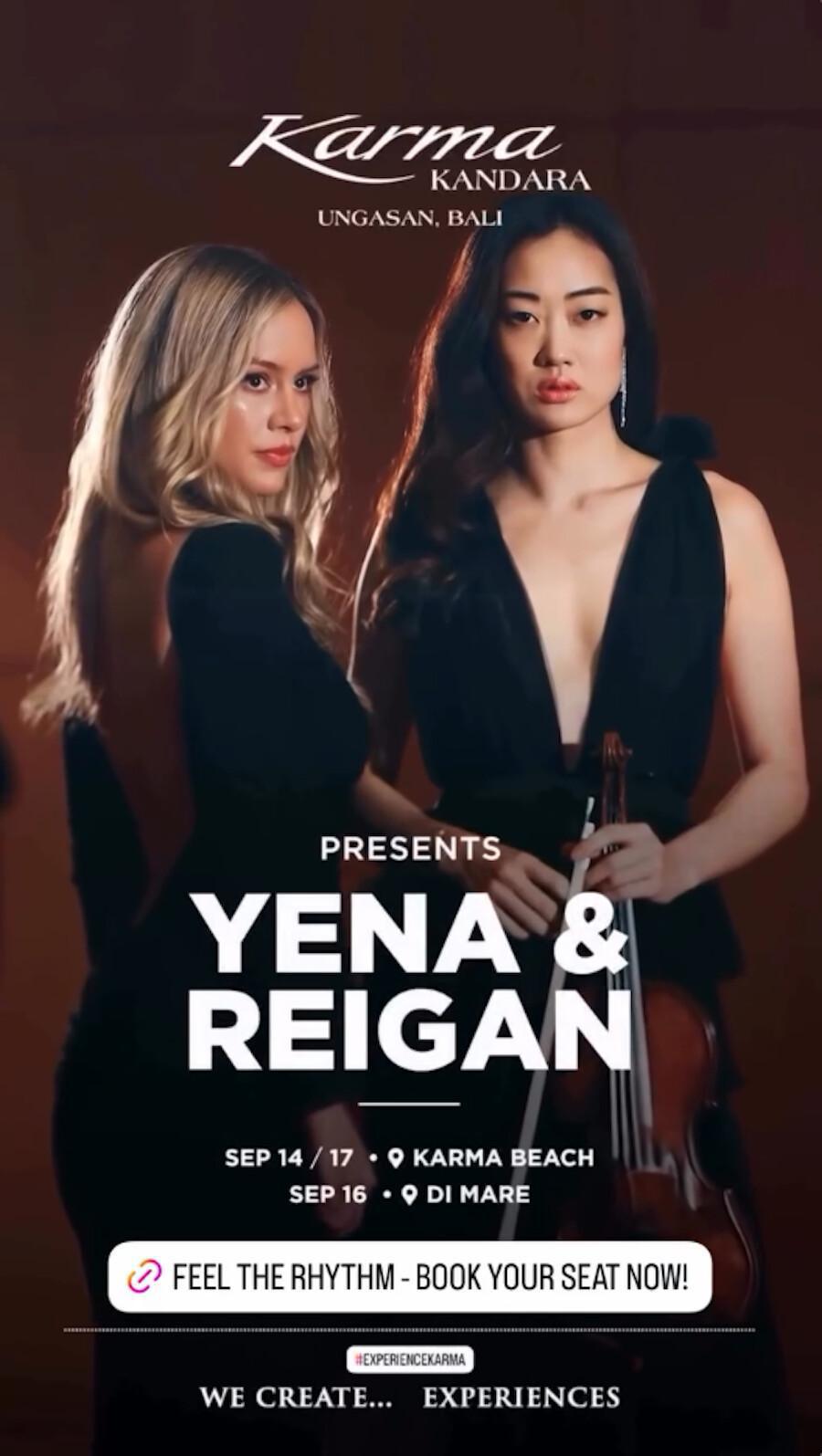 Yena & Reigan at Karma Beach Club