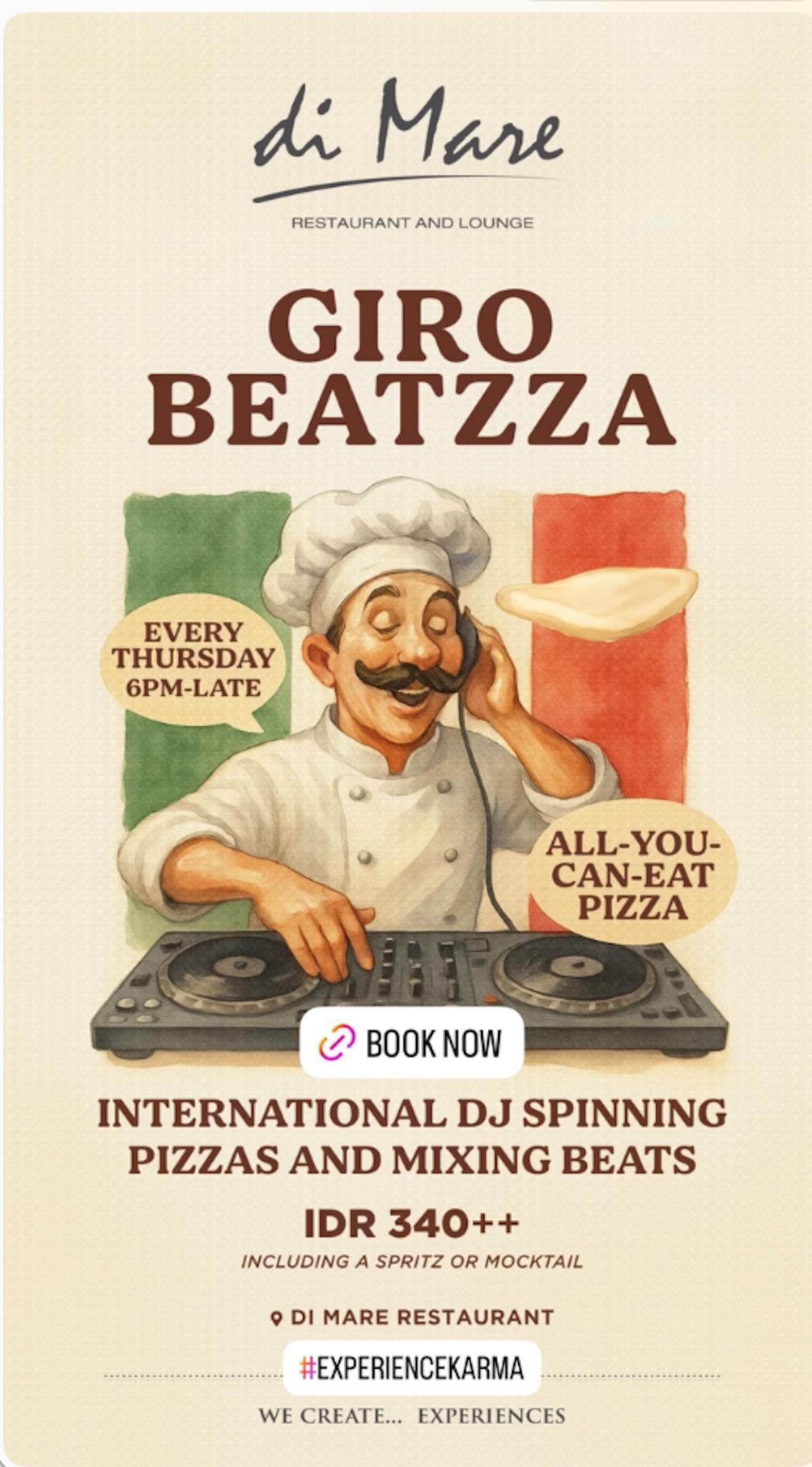Giro Beatzza at Karma Kandara Bali