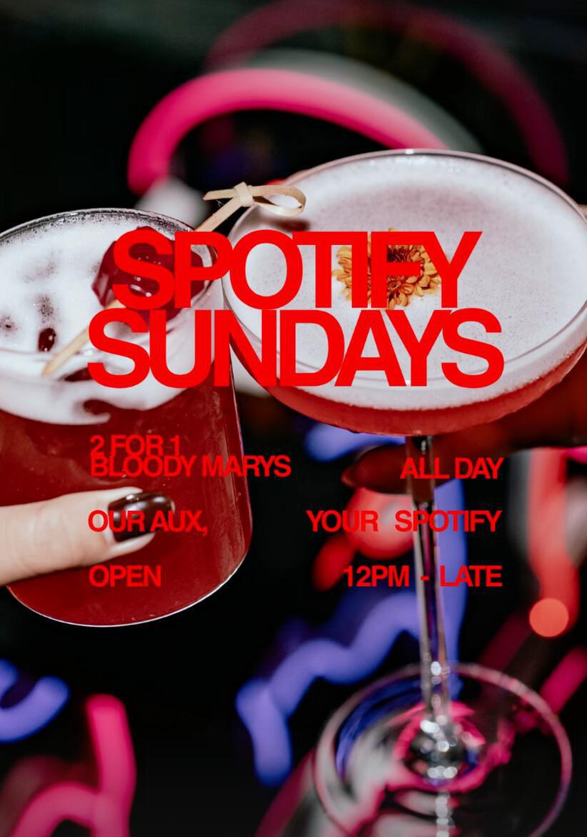 Spotify Sundays at Friends Bar