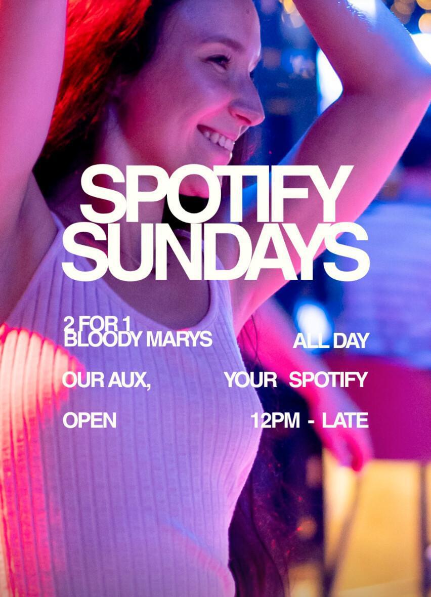 Spotify Sundays at Friends Bar