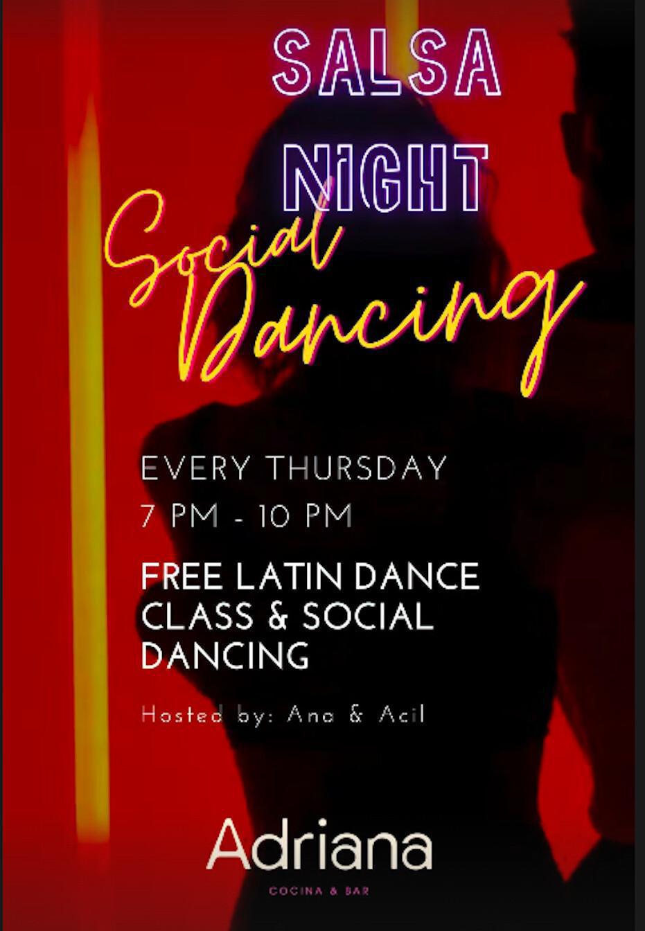 Social Dancing at Adriana Bali Rooftop