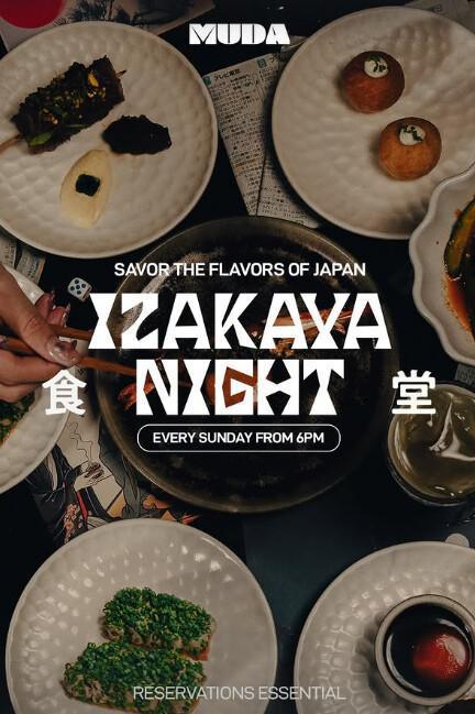 Izakaya Night at Muda by Suka