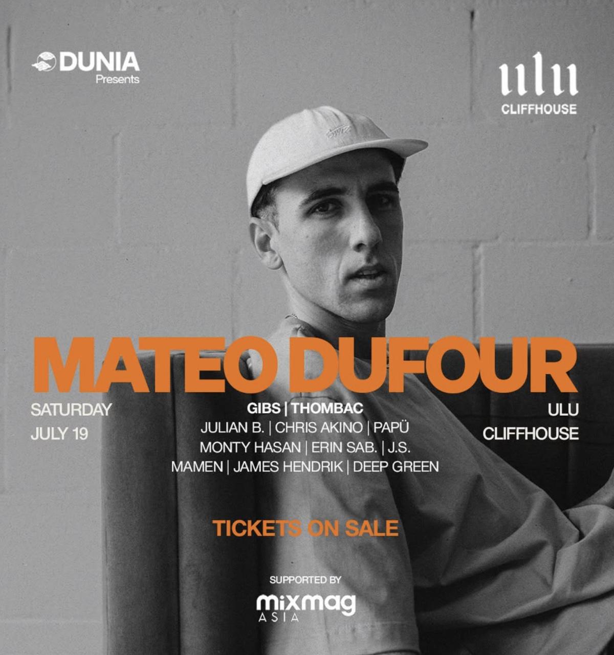 Mateo Dufour at Ulu Cliffhouse 