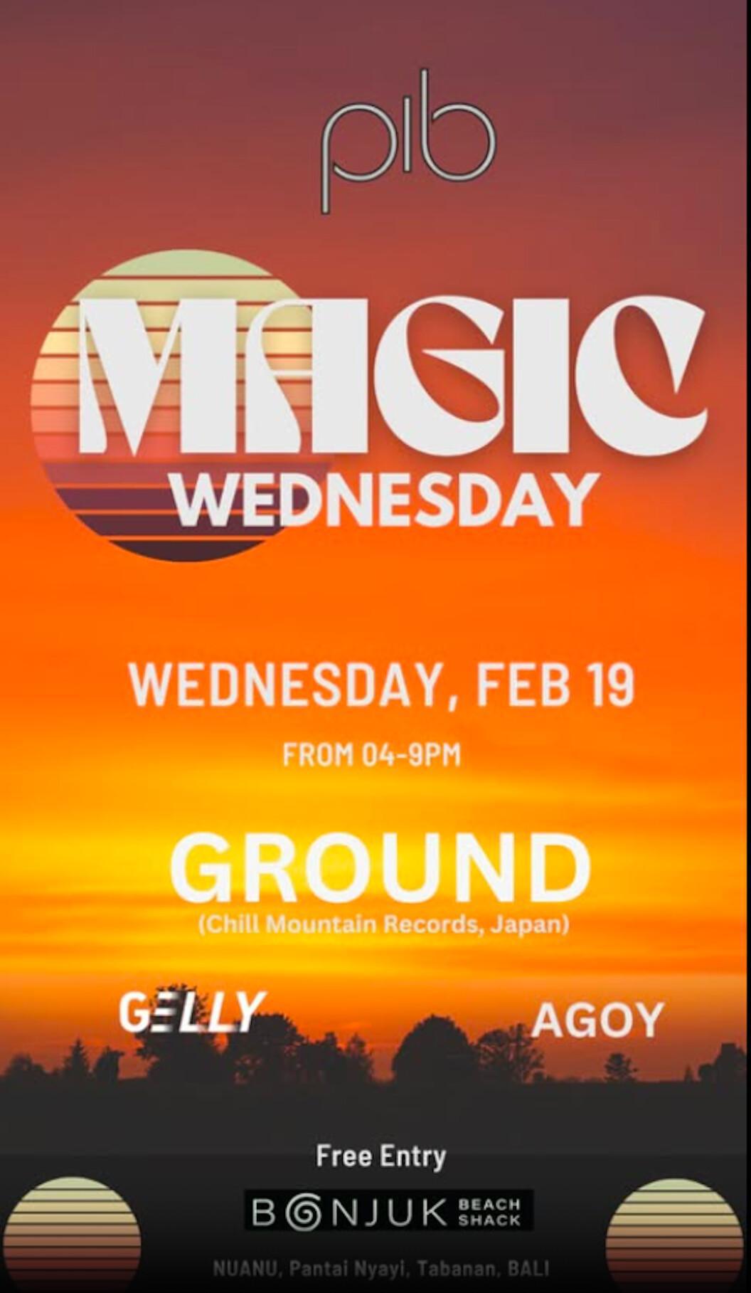 Magic Wednesday at Bonjuk Beach Shack 