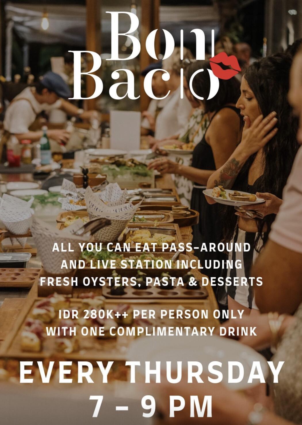 Boni Bacio at Bonito Fish Bar
