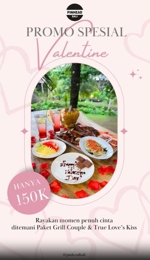 Valentine's special at PinHead Bali