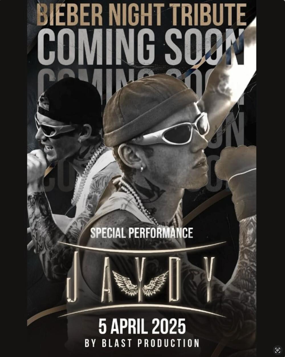 Bieber Night Tribute at Odin Bali