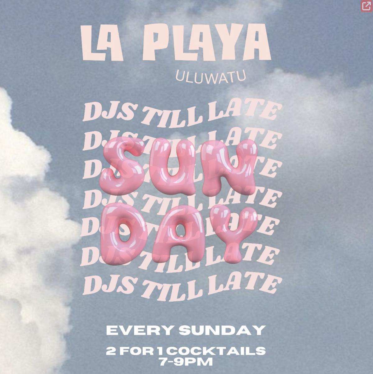 Sunday at La Playa