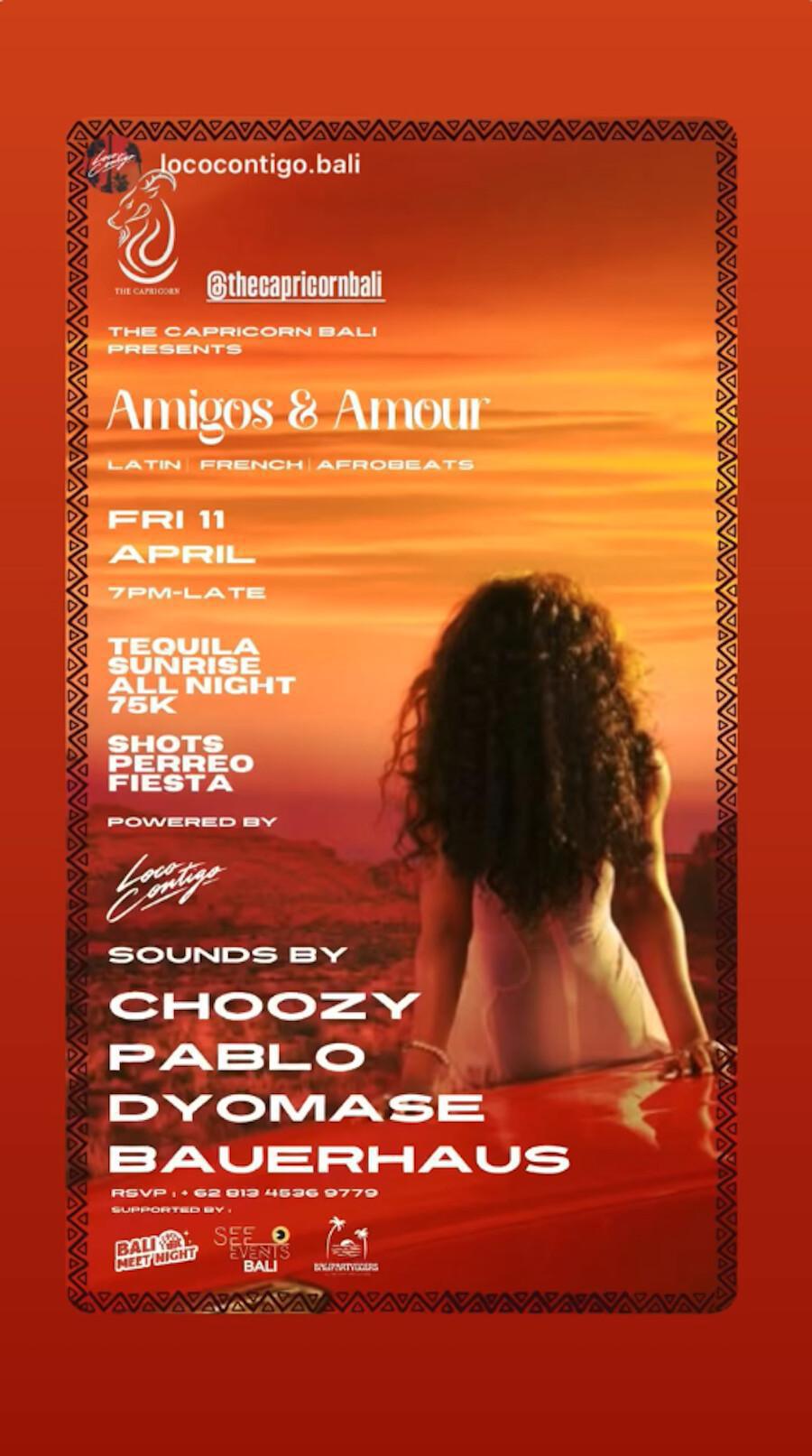 Amigos & Amour at The Capricorn Bali