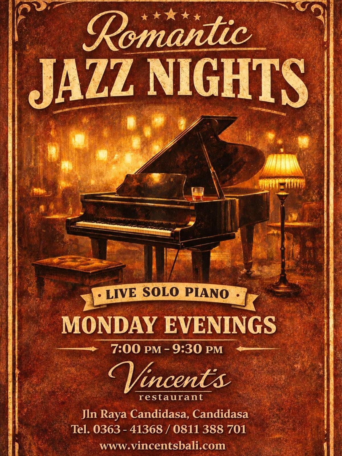 Romantic Dinner Night with Dodot Atmodjo at Vincent's Restaurant Romantic Dinner Night with Dodot Atmodjo at Vincent's Restaurant