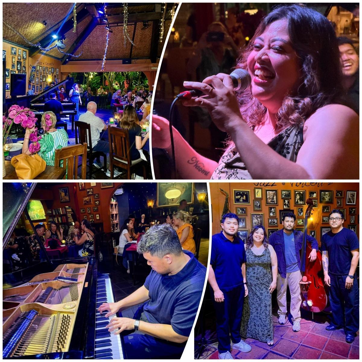 Mellow Jazz Tunes with Koko Harsoe at Vincent's Restaurant Mellow Jazz Tunes with Koko Harsoe at Vincent's Restaurant