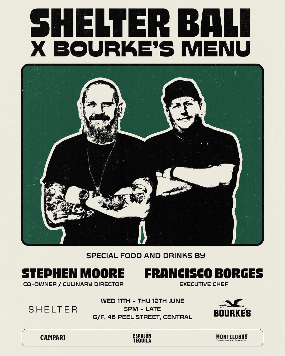 SHELTER x BOURKEβS TAKEOVER  SHELTER x BOURKEβS TAKEOVER