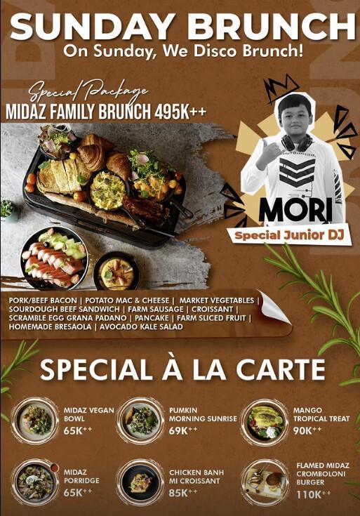 Sunday Brunch at Midaz Bali