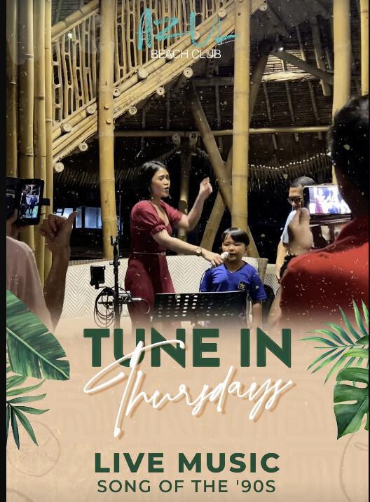 Tunes in Thursday at Azul Beach Club 