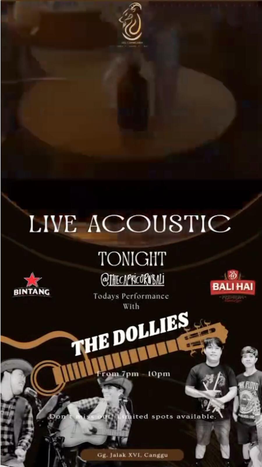 Live Acoustic at The Capricorn Bali