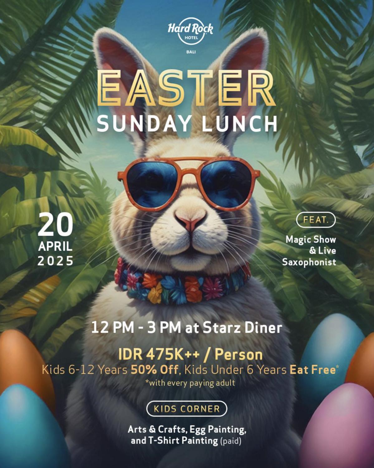 Easter at Hard Rock Hotel