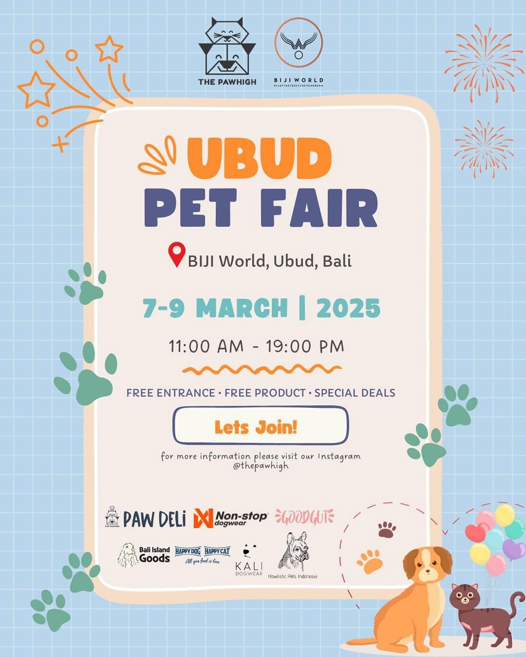 PET FAIR at Biji World Bali
