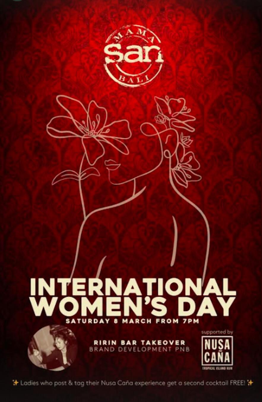 International women's day at Mama San Bali