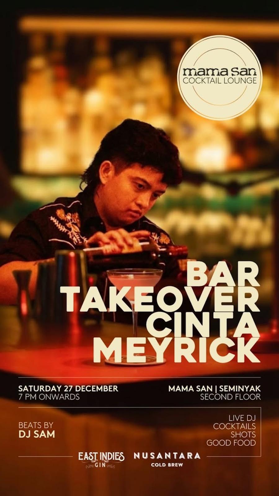 Bar Takeover at Mama San Bali