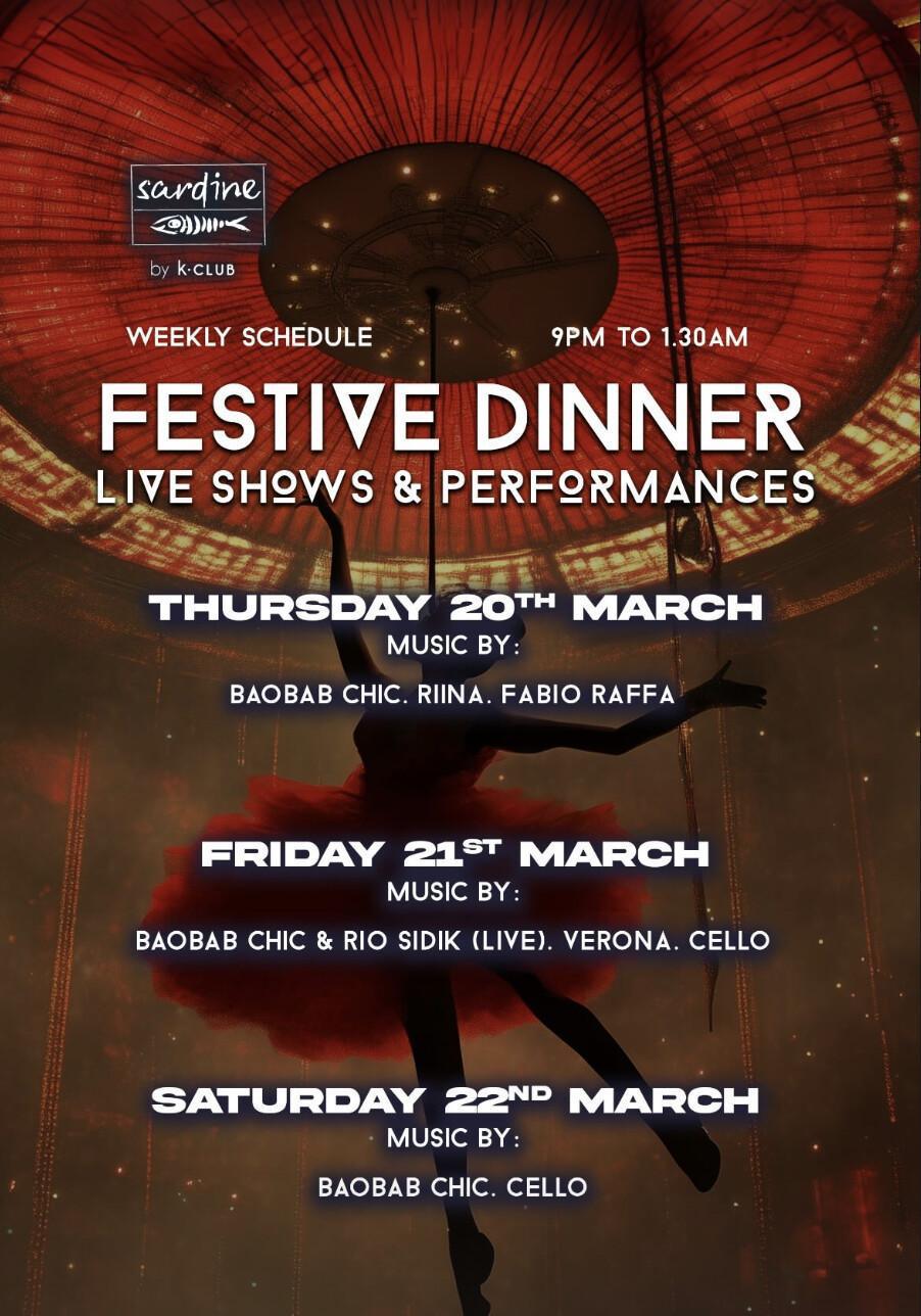 This Week at Sardine by K Club