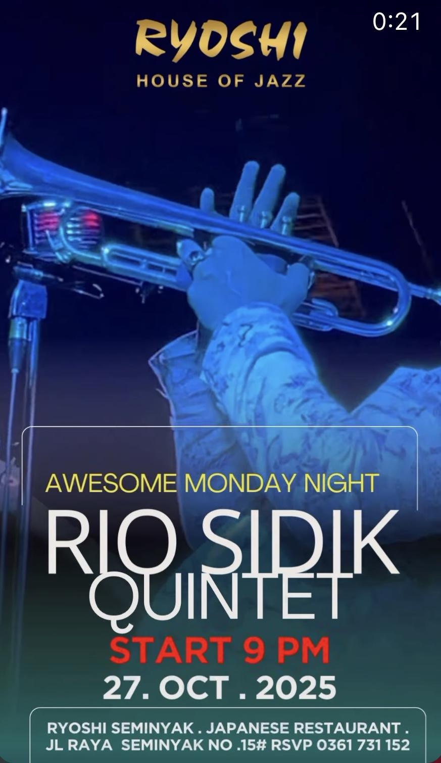 AWESOME Monday Night at Ryoshi House Of Jazz