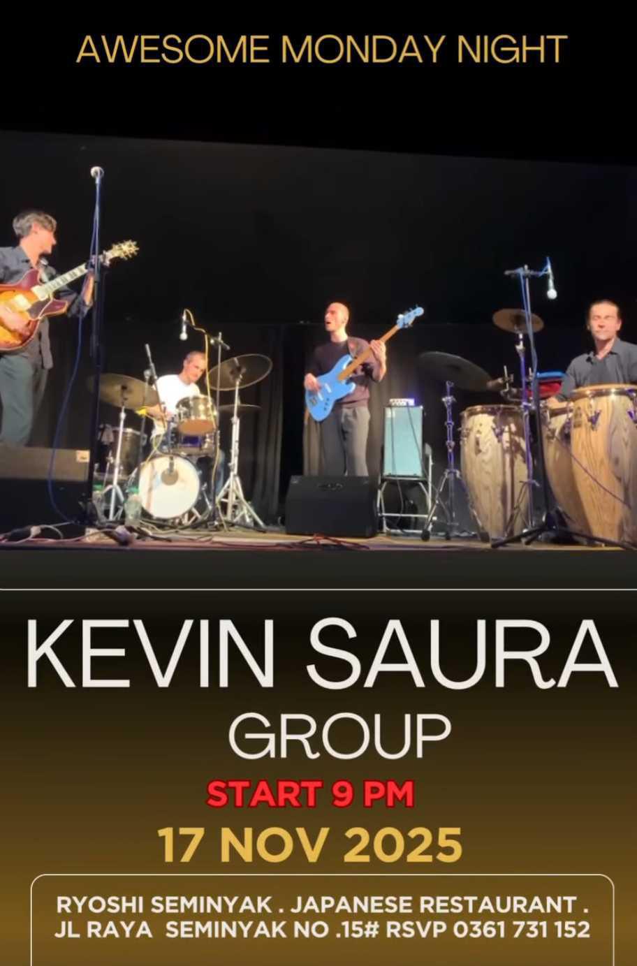 AWESOME Monday Night at Ryoshi House Of Jazz