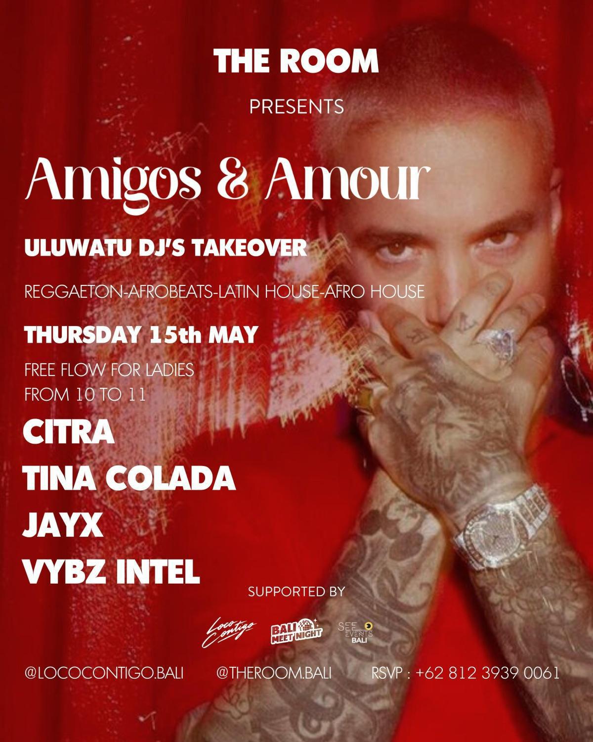 Amigos & Amour at The Room Bali