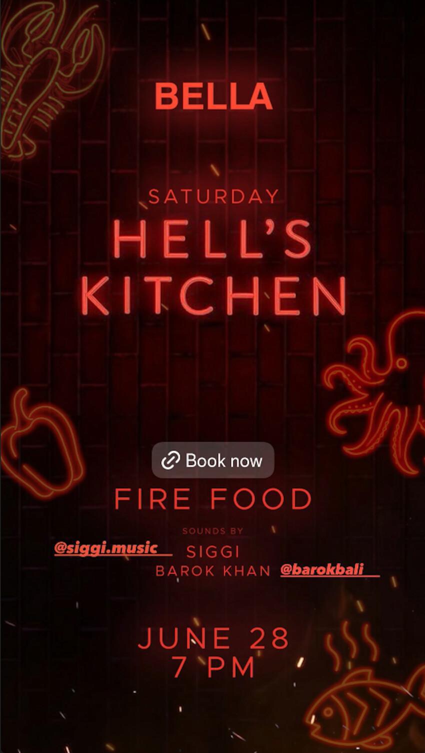 Hell's Kitchen at Bella Canggu