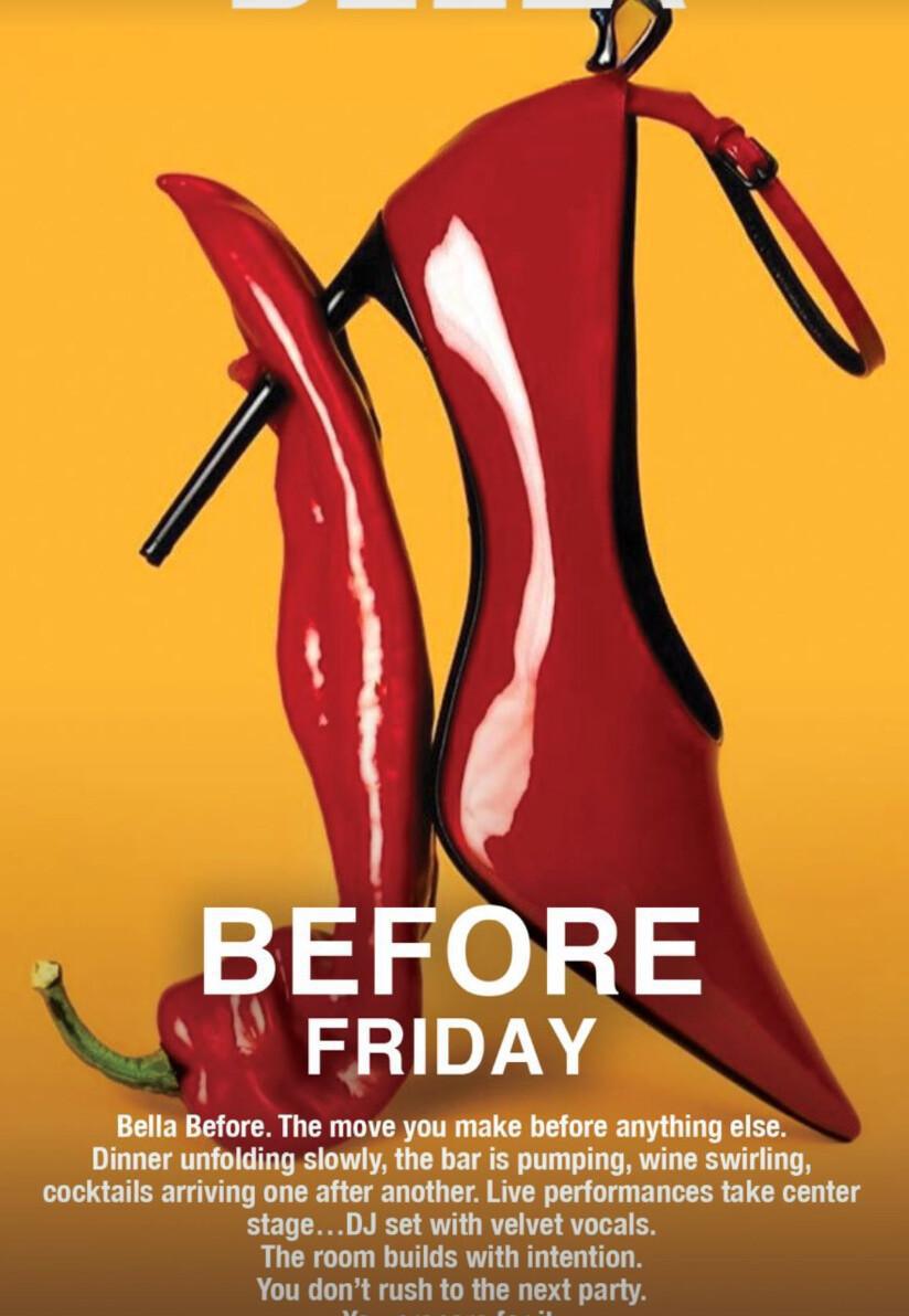 Bella Before Friday at Bella Canggu