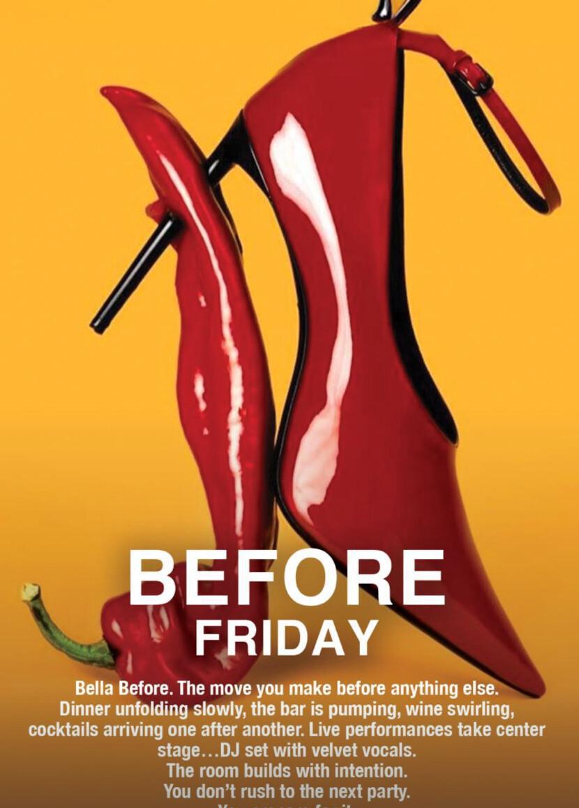 Bella Before Friday at Bella Canggu