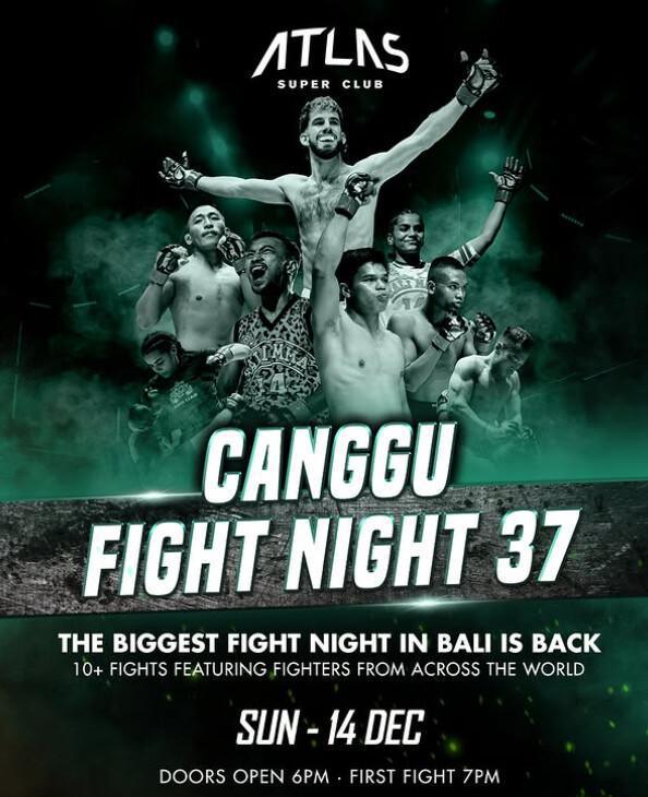 Canggu Fight Night at Atlas Super Club