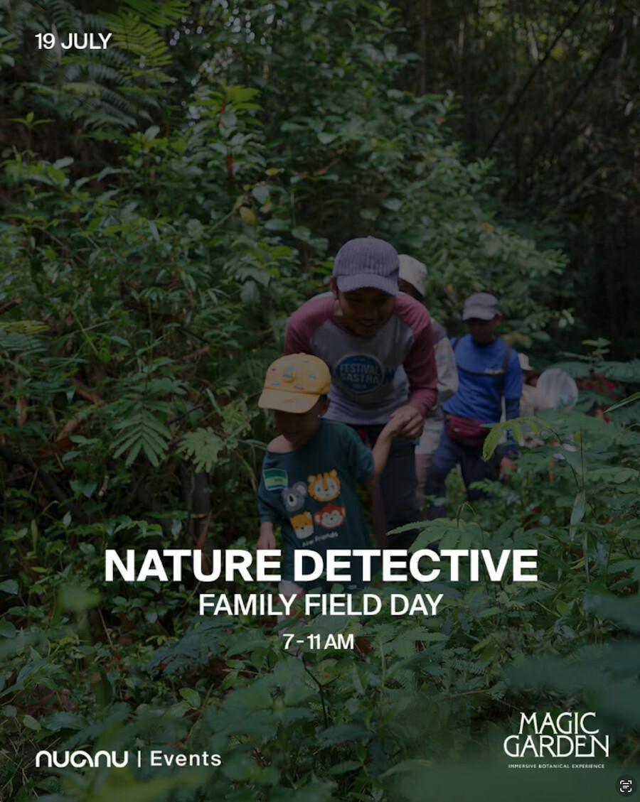 Nature Detective Family Field Day at Nuanu