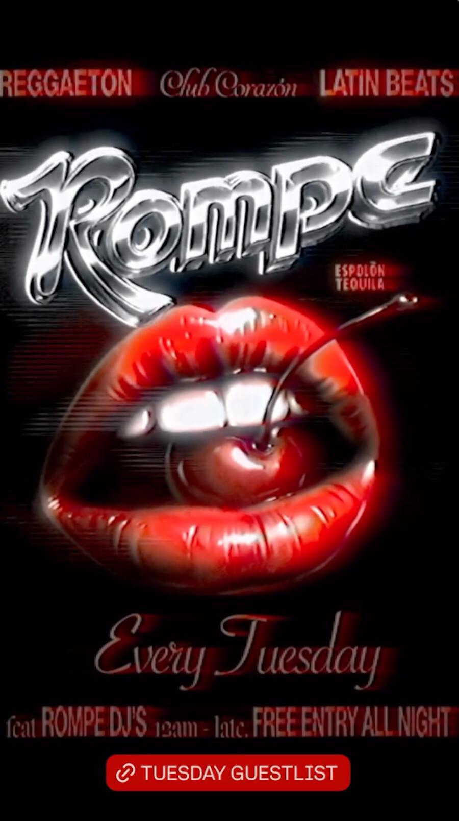 Rompe at Club Corazon Bali