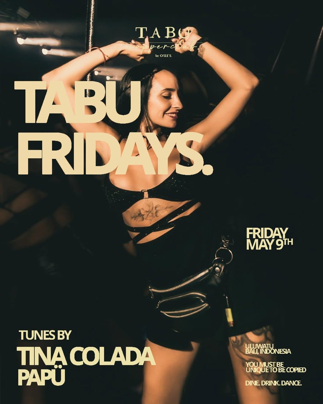 Friday at Tabu Bali