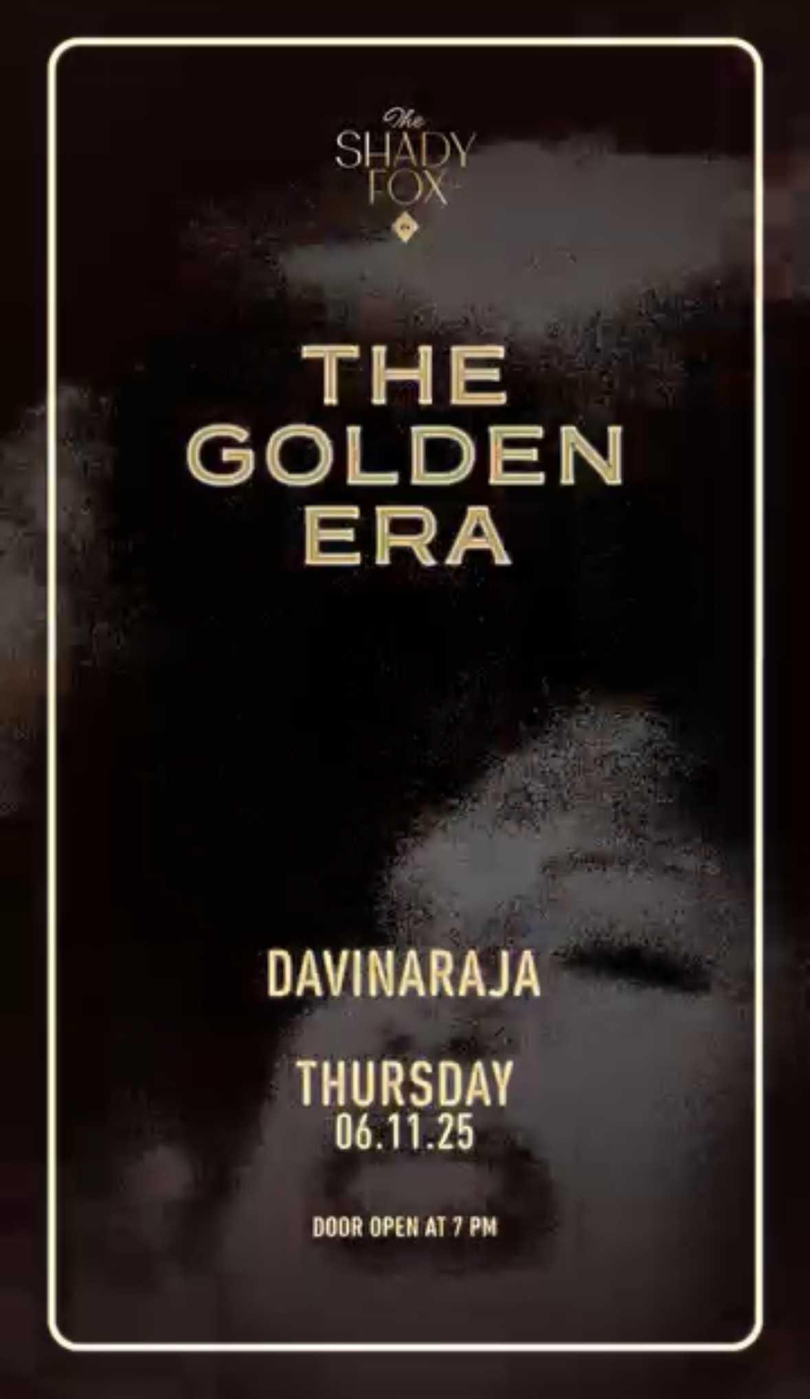 Thursday at The Shady Fox Bali