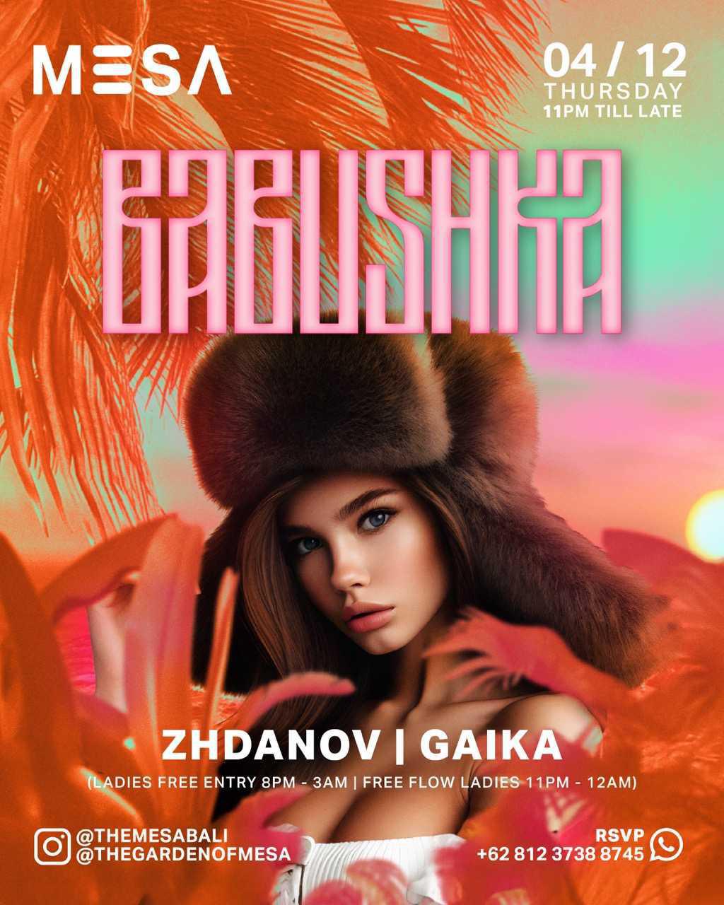 Babushka at The Mesa Club