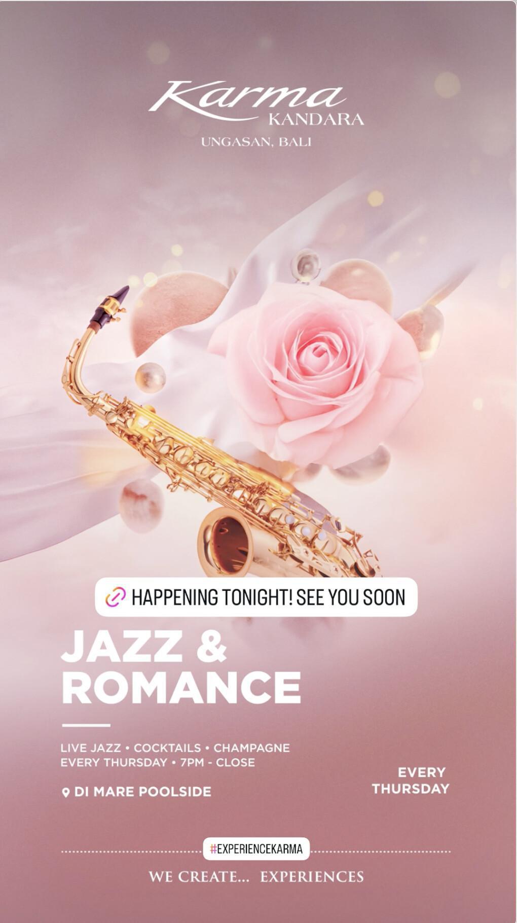 Jazz & Romance at Karma Kandara Bali