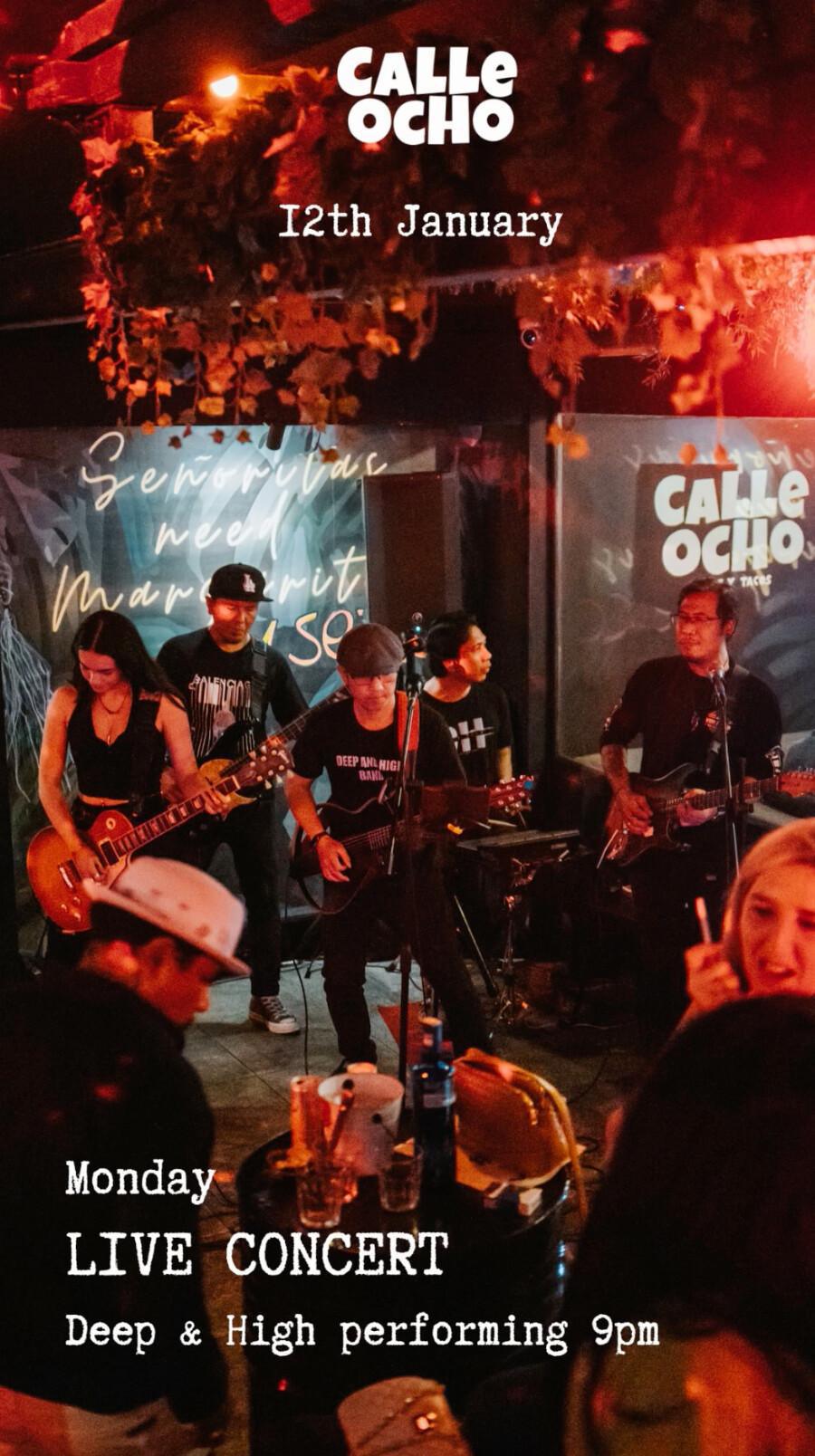 Monday Live Music at Calle Ocho 